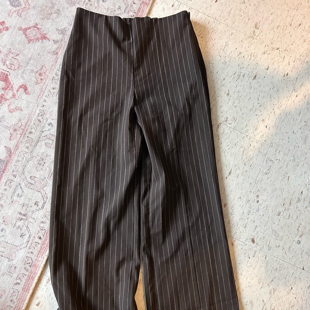 House of Harlow 1960 Wommen's Pinstripe Dress Pants